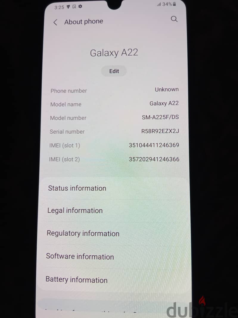 Samsung Galaxy A22 1