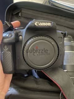 CANON 750D DSLR WITH TWO LENSES