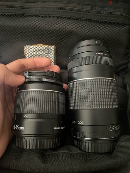 CANON 750D DSLR WITH TWO LENSES 2