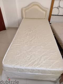 single bed and cot