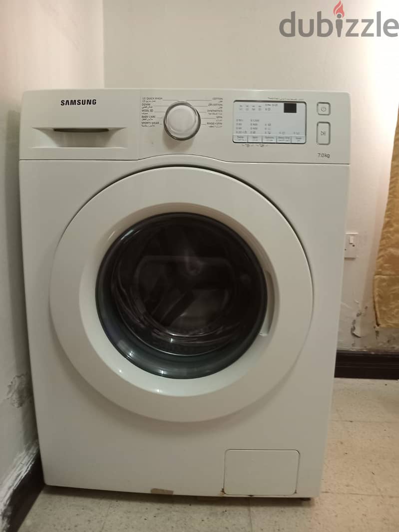 3 days offer Samsung Front load washing machine 7kg great offer price 2