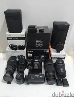 Sony a7III, Camon M50 mark III & there lens and item for seling