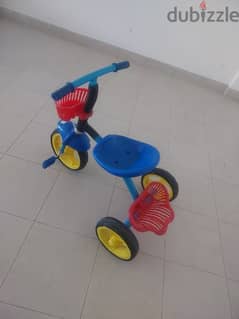 stylish design children bicycle and swing good condition