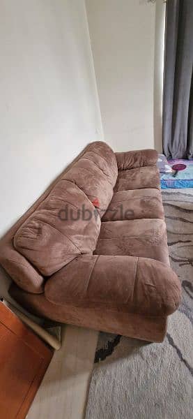 3 Seater sofa cum bed and tea table (urgent sale) 1
