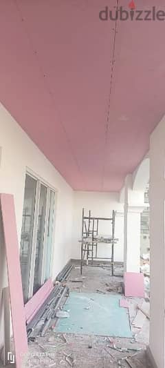 I will do all type gypsum ceiling designing and paint and electrical