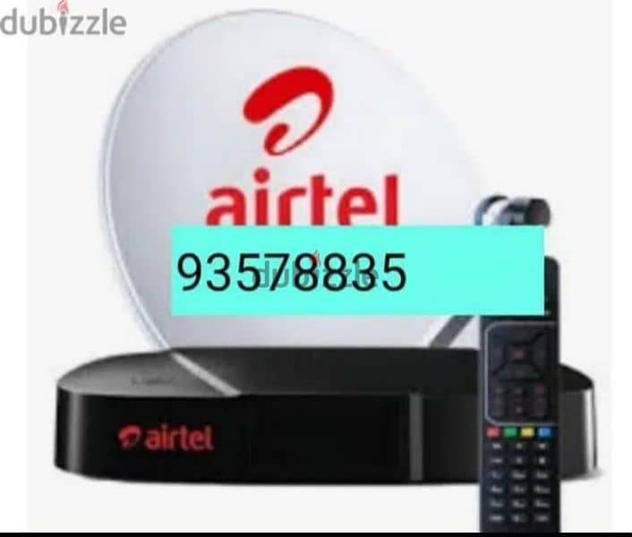 dish fixing receivers fixing and LED fixing Nile set Arab set Airtel 0