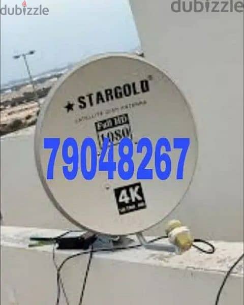 satellite technician airtel Nileset arabset  installation 0