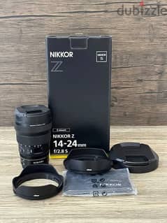 Nikon Z 14-24mm f/2.8 S lens