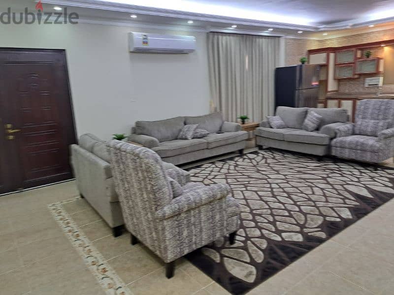 standalone  fully furnished house innBosher near Maha Road 8