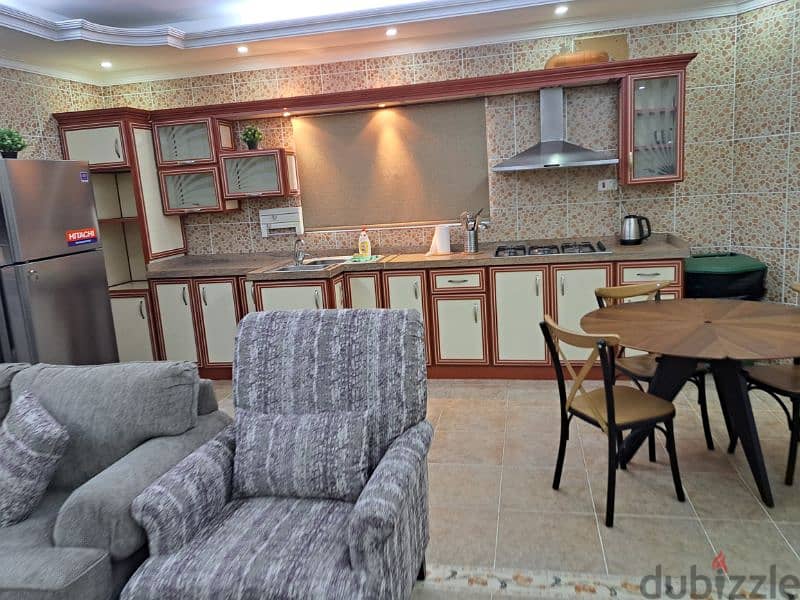 standalone  fully furnished house innBosher near Maha Road 14