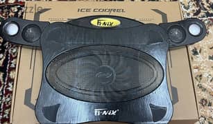 laptop cooling fan with speaker