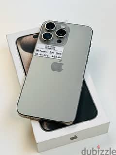 iPhone 15 Pro Max 256 Gb Natural Titanium Fresh Condition