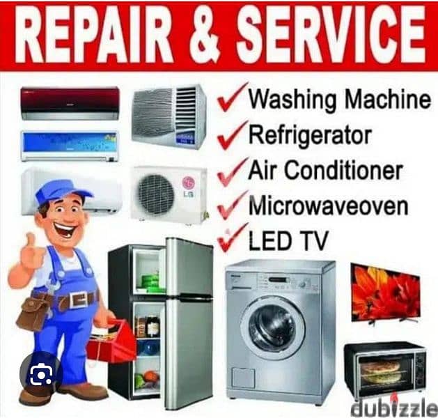 AC CLEANING ND REPAIRING WASHING MACHINE FRIGE REPAIRING 0