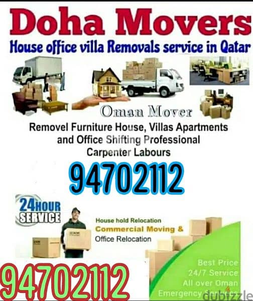 Muscat Movers and Packers (carpenter for furniture TV curtain fixing ) 0