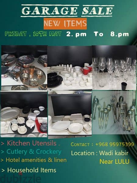 All kind of kitchenware and Household items 0