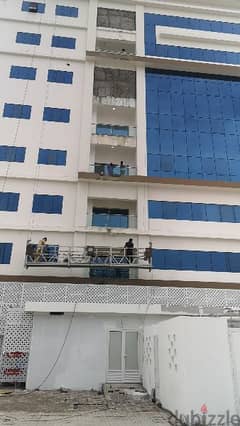 building painting outside and inside End Glass Cleaning