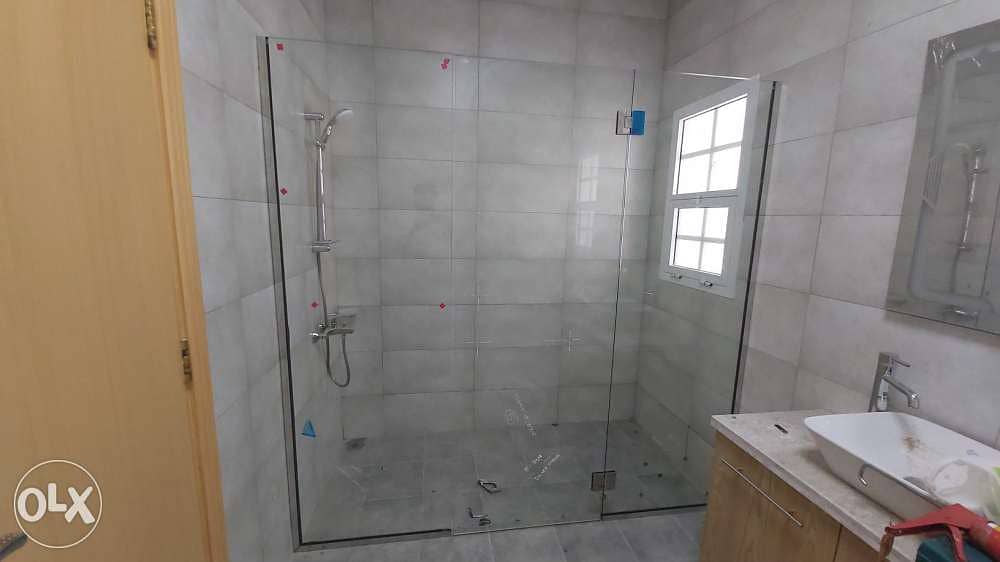 Shower Glass partition with door 5