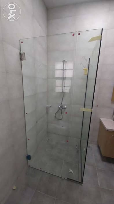 Shower Glass partition with door 6