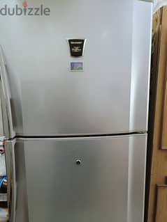 sharp 2 door fridge for sale.