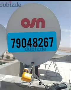 All dish antenna fixing AirTel DishTv NileSet ArabSet osn