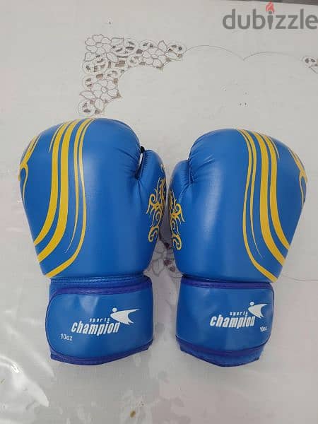 10oz boxing gloves with hand wraps 2