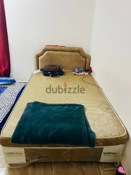 Bed with Mattress 1
