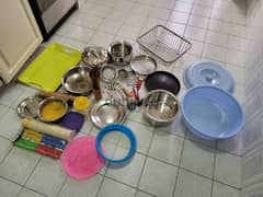 utensils for sell.  fixed price