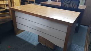 Office table with side table