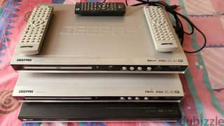 geepas 2 nos and LG one nos DVD player all 3 together 0