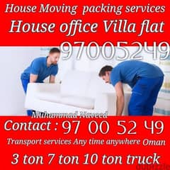 Movers and Packers Transport all Oman services house shifting