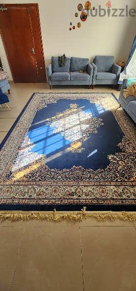 Premium 250 × 350 cm large carpet for 20 rials 1