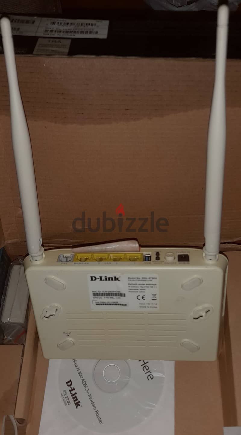 WIRELESS ADSL D-LINK ROUTER 1