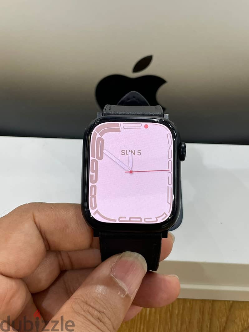 Apple Watch Series-7 45mm Midnight Color Like As A New 4