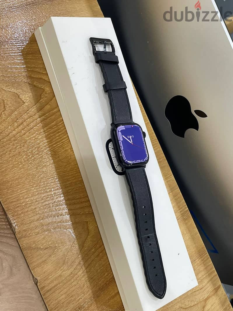 Apple Watch Series-7 45mm Midnight Color Like As A New 5