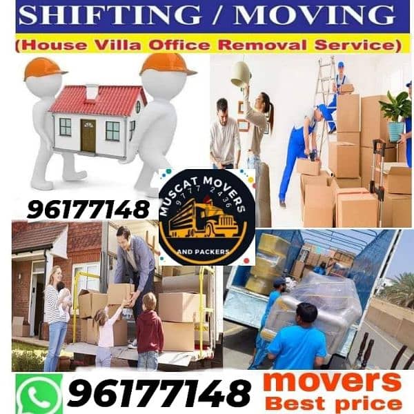 all Oman Movers House shifting office villa transport service 1