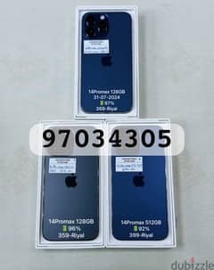 iPhone 14promax 128GB 31-07-2024 apple warranty 97% battery health