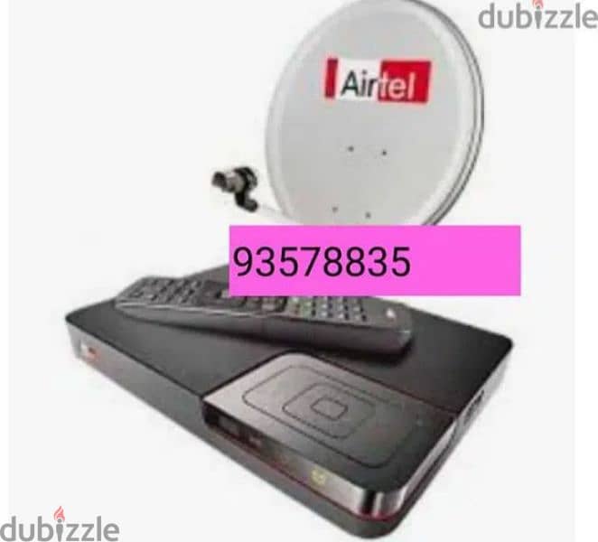 Home service Nileset Arabset Airtel DishTv osn fixing and setting 0