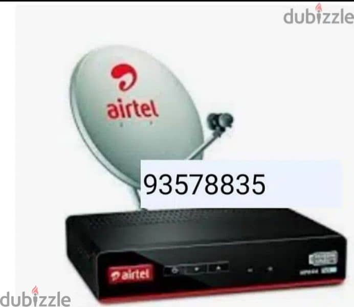 Home service Nileset Arabset Airtel DishTv osn fixing and setting 0