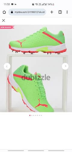 New cricket shoes for sale puma