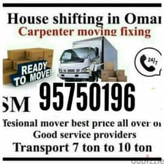 Movers packers transport and carpenter