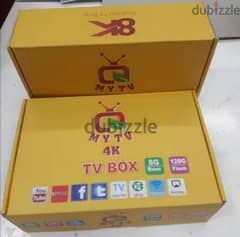 New Android box with 1year subscription all countries channels work