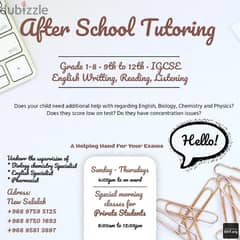 Home Tutor Services