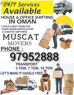 all oman mover packer transport service