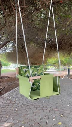 indoor and outdoor baby swings
