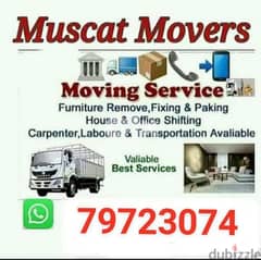 Mover and packer traspot service all oman yege