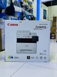 Canon MF657CDW Laser all-in-one printer works with Apple Airprint
