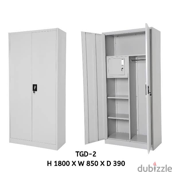 Steel Two door cupboard 1