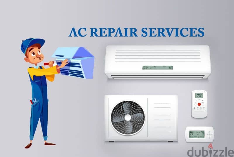 AC SERVICE CLEANING REPAIR تنظيف و غسیل المکیفات مرکزی وعادئ 4