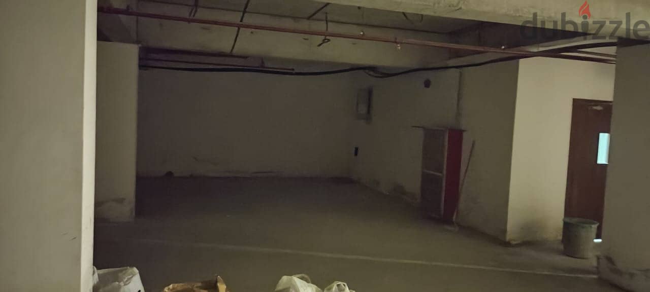 1000 meter basement available for rent in Al Khoud near Mazoun Street 2