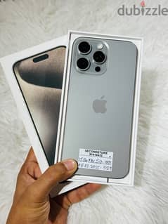 iPhone 15 pro max 512GB - natural titanium - 08-02-2025 Apple warranty